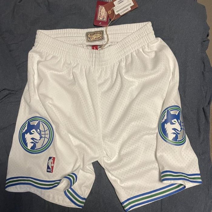 Timberwolves hot sale retro shorts