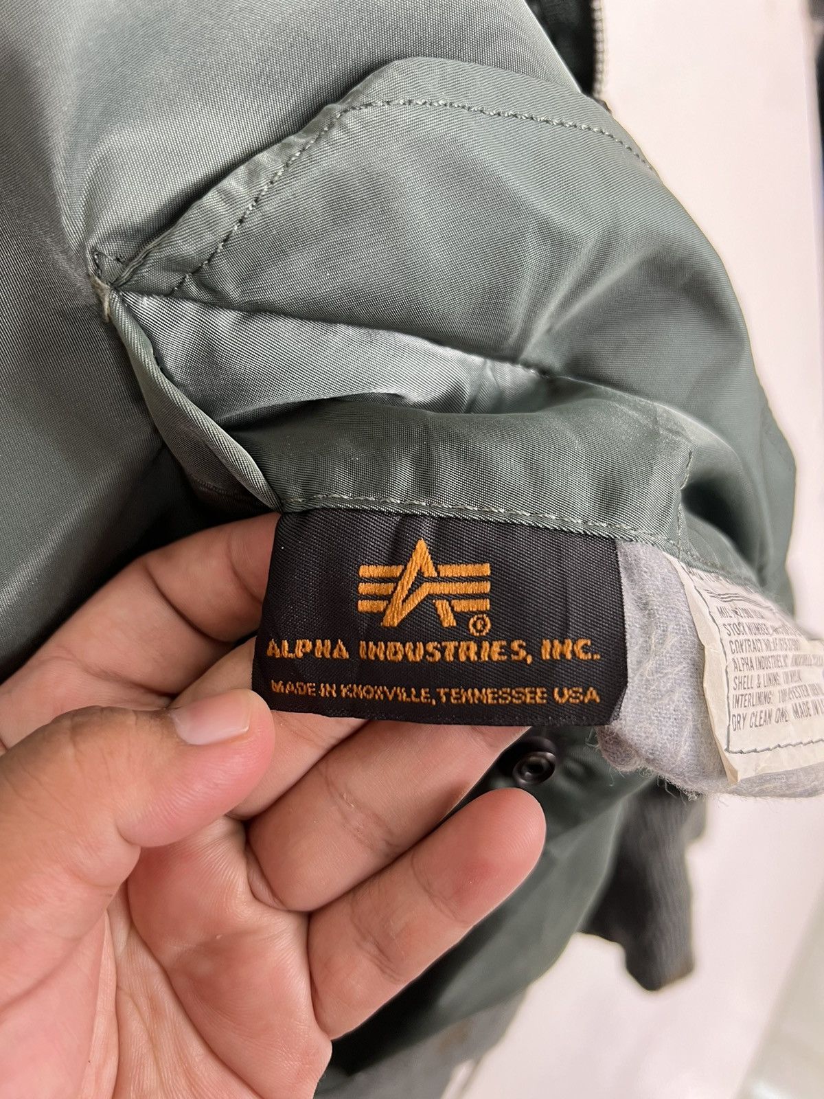 Alpha Industries 🔥 70s RIOT RIOT VINTAGE MA-1 ALPHA BOMBER JACKET MADE IN USA Size US L / EU 52-54 / 3 - 12 Thumbnail