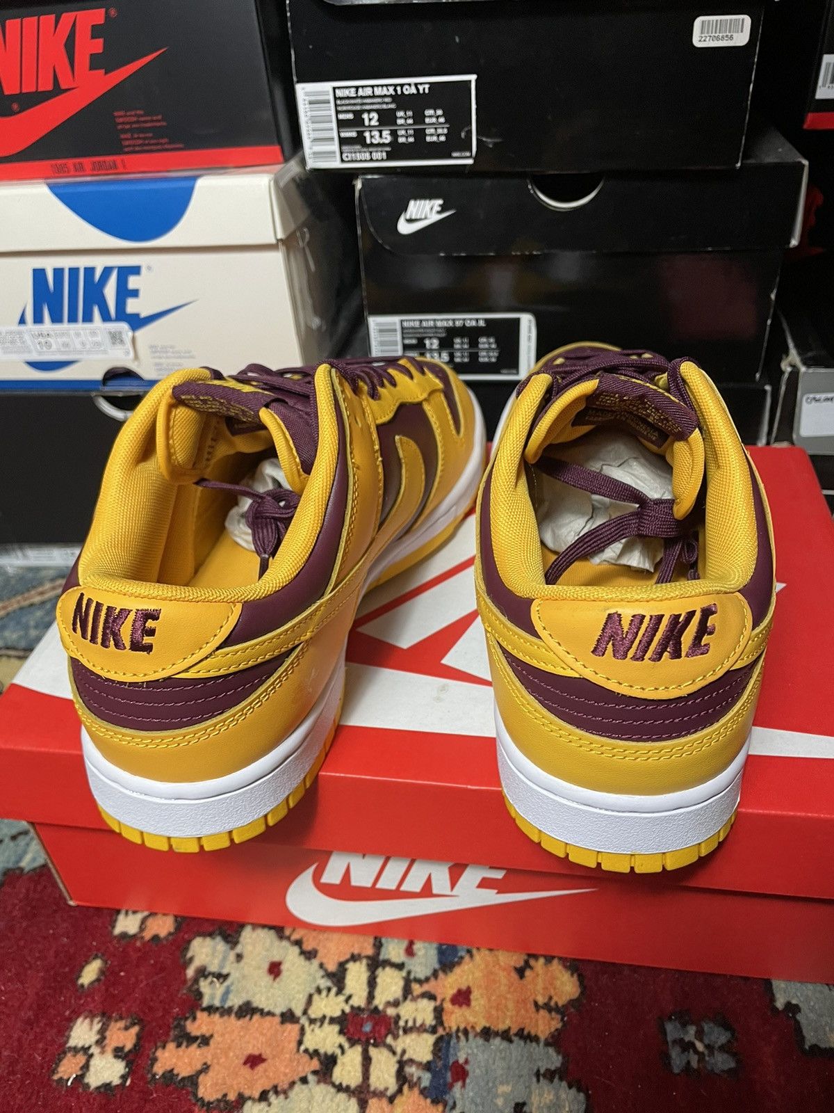 Nike Nike Dunk Low Arizona State size 10.5 Size US 10.5 / EU 43-44 - 5 Thumbnail
