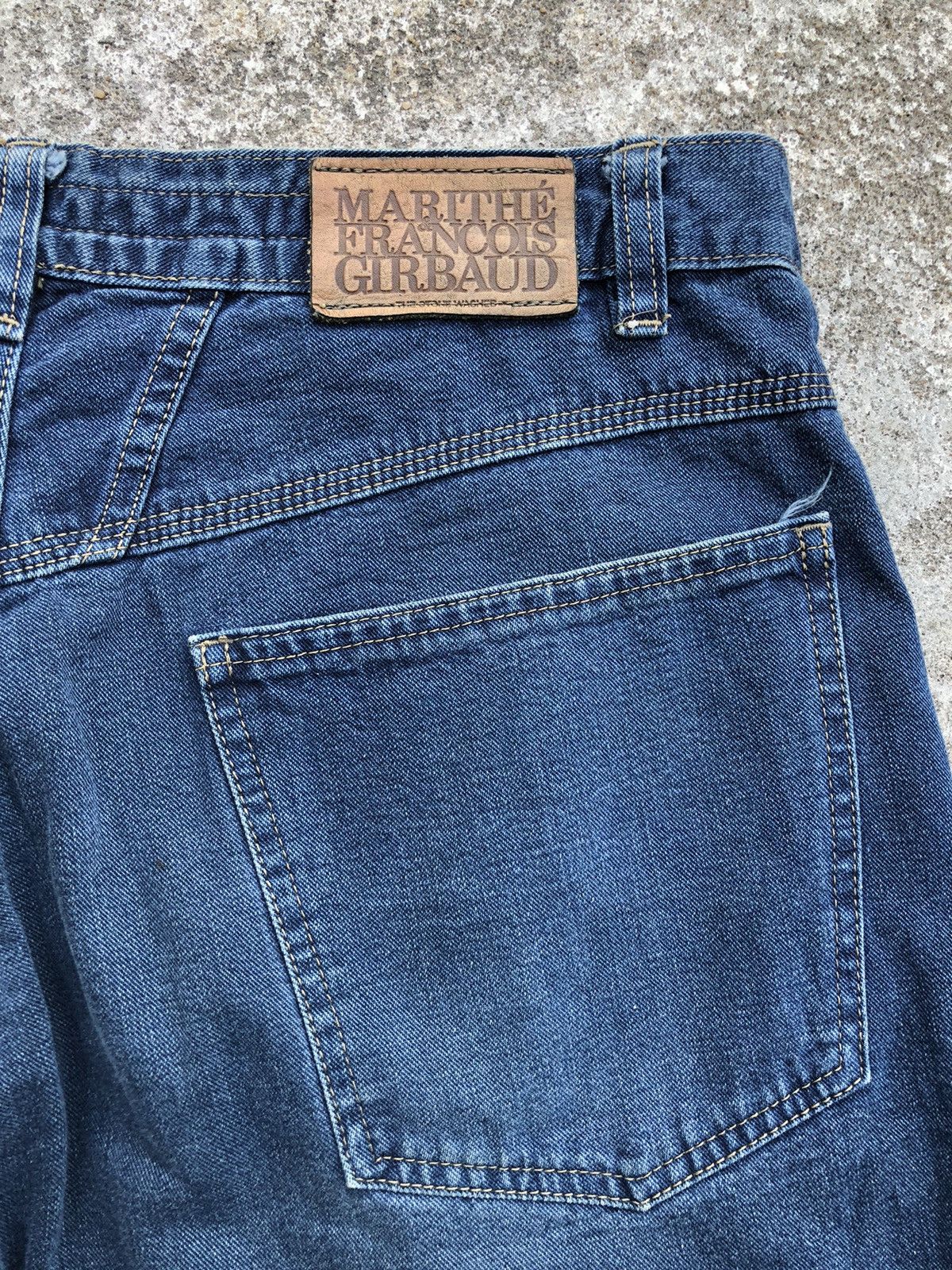 Marithe + Francois Girbaud MFG Marithe Francois Girbaud Tupac Baggy Denim Size US 32 / EU 48 - 7 Thumbnail