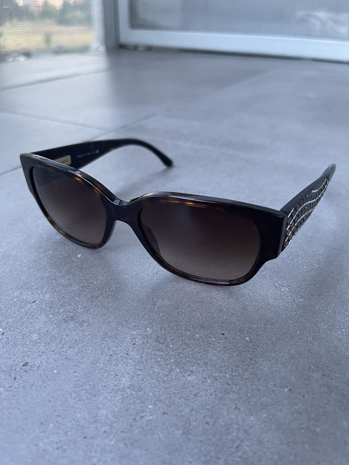 Emporio Armani Giorgio Armani AR8014-B 5026/13 Brown Crystal Sunglasses Size ONE SIZE - 2 Thumbnail