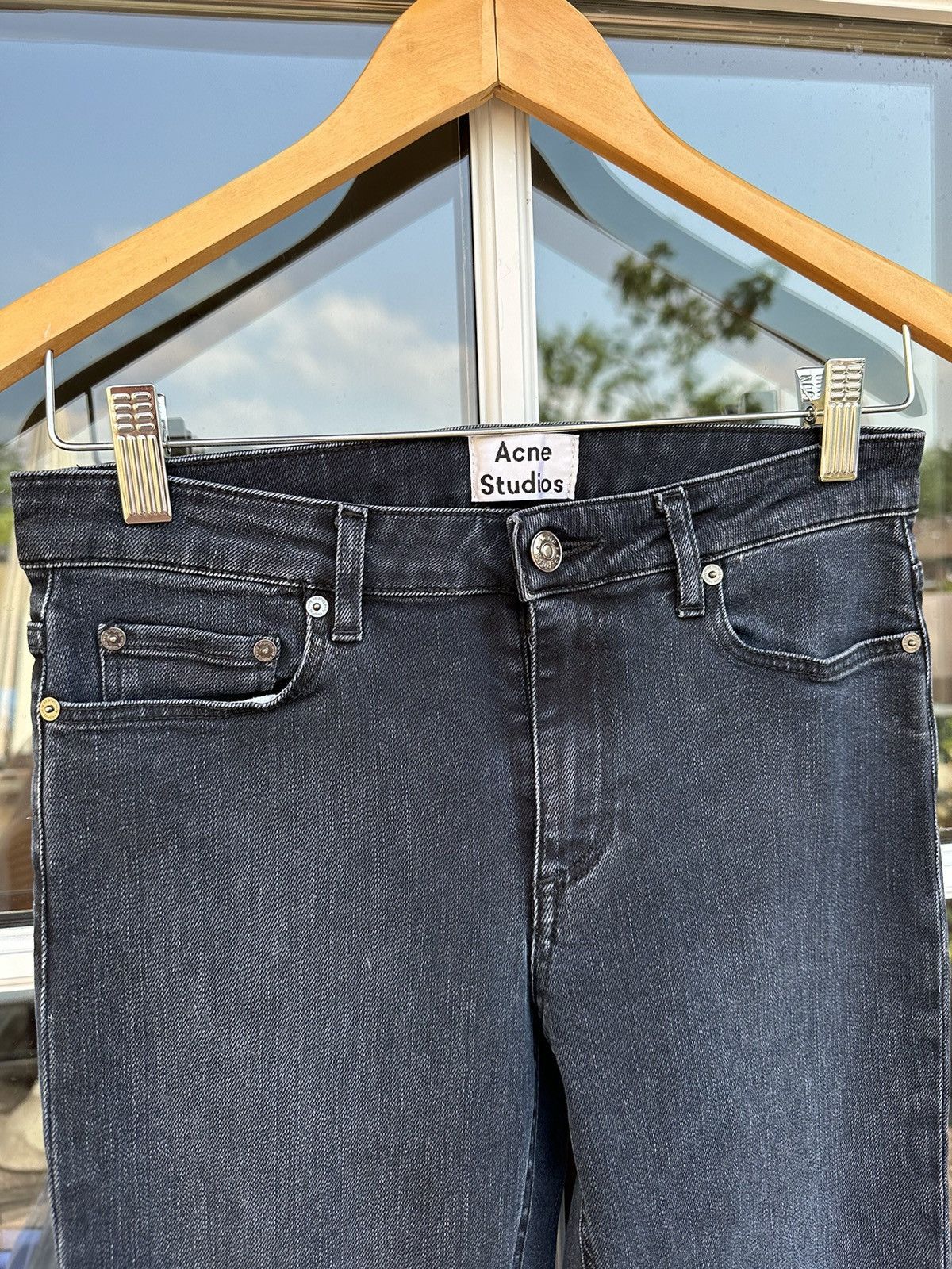 Acne Studios × Japanese Brand Italy made Acne Studios slim denim skinny jeans size 26/32 Size 28" / US 6 / IT 42 - 3 Thumbnail