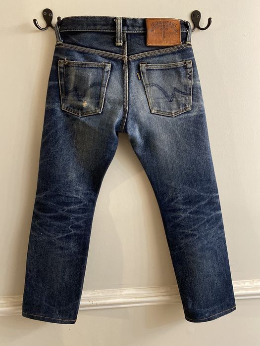 Iron Heart 21oz iron heart selvedge denim jeans Grailed