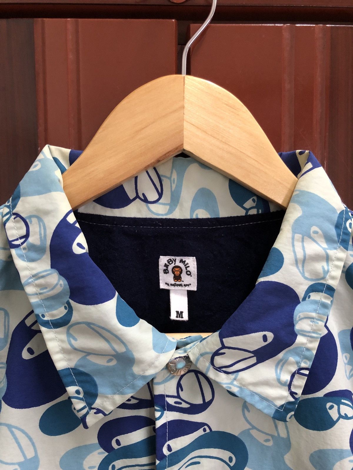Bape BABY MILO Camo Coach Jacket Size US M / EU 48-50 / 2 - 11 Thumbnail