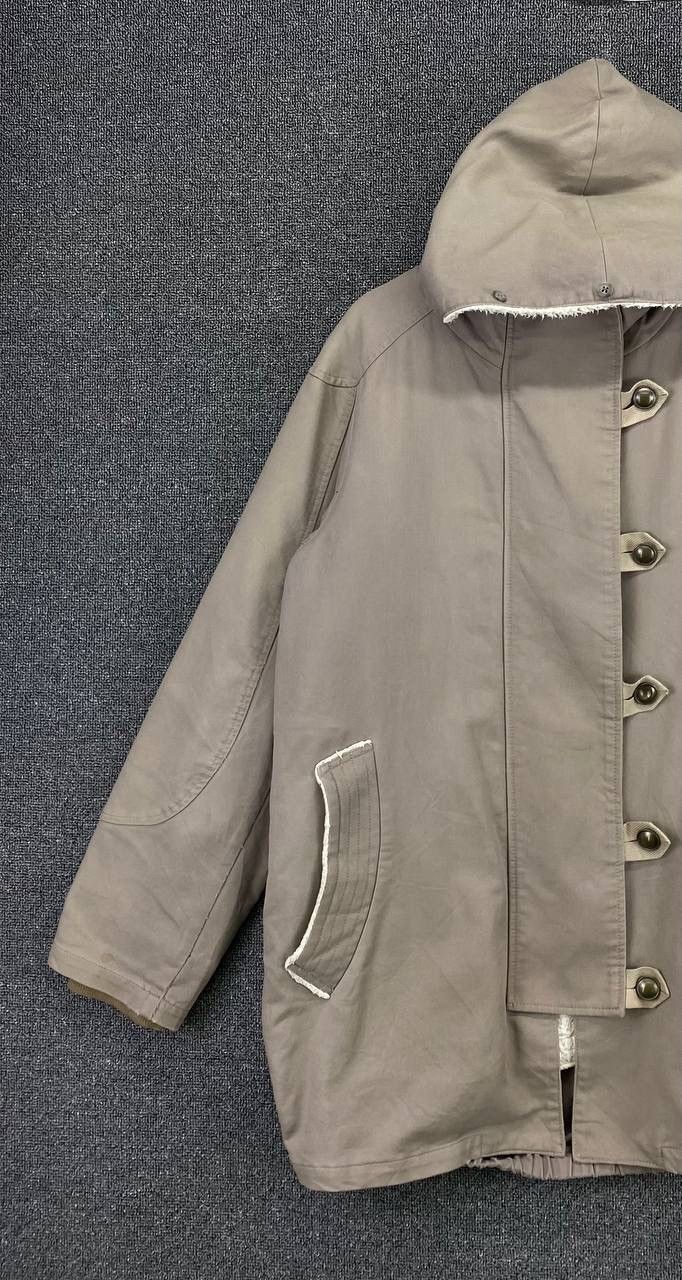 Issey Miyake Vintage Issey Miyake Tsumori Chisato Sherpa Hoodie Jacket Size US M / EU 48-50 / 2 - 3 Thumbnail