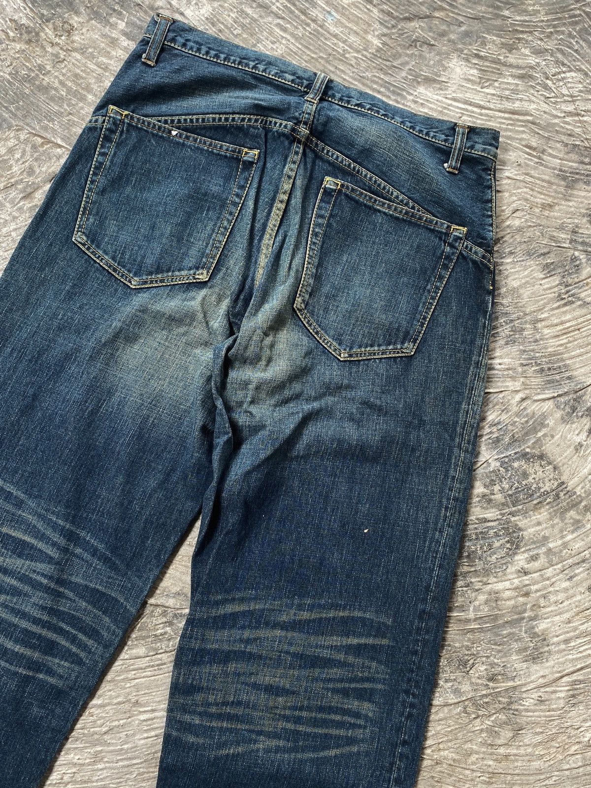 MasterPiece Vintage Masterpiece by Hectic Denim Jeans Size US 33 - 11 Thumbnail