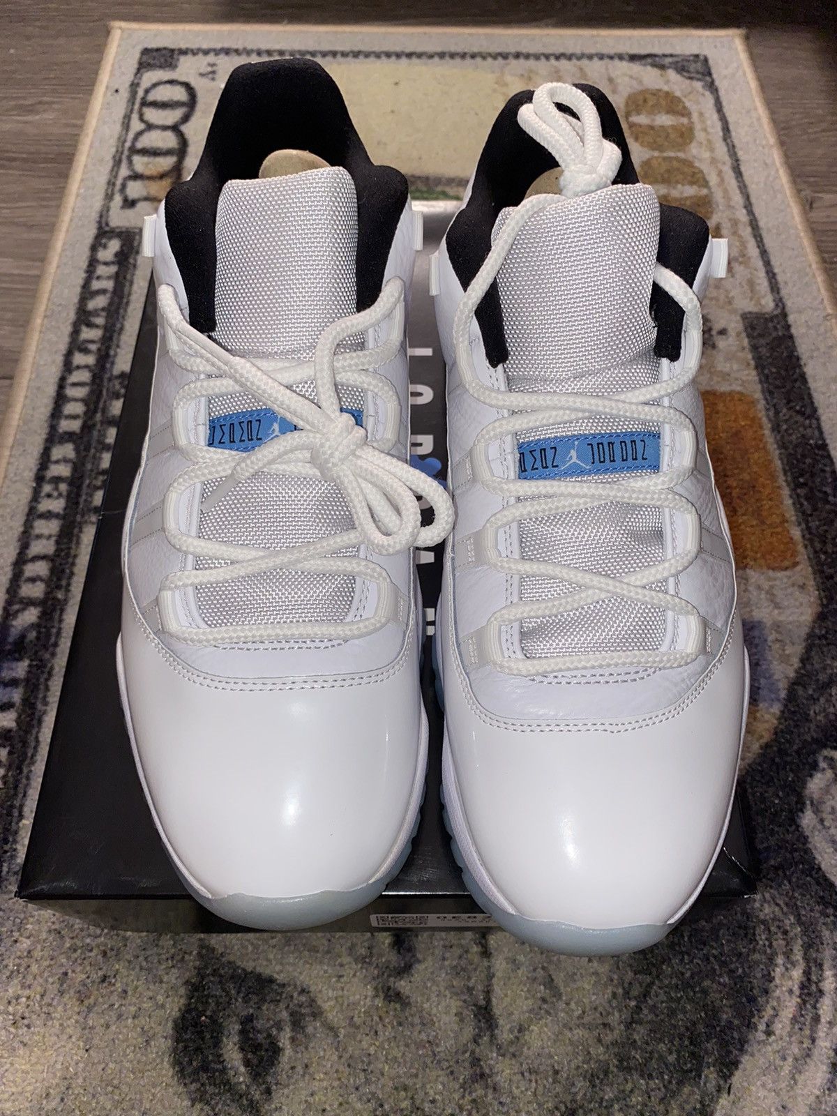 Jordan Brand × Nike Jordan 11 Retro Low Legend Blue Size US 13 / EU 46 - 3 Thumbnail