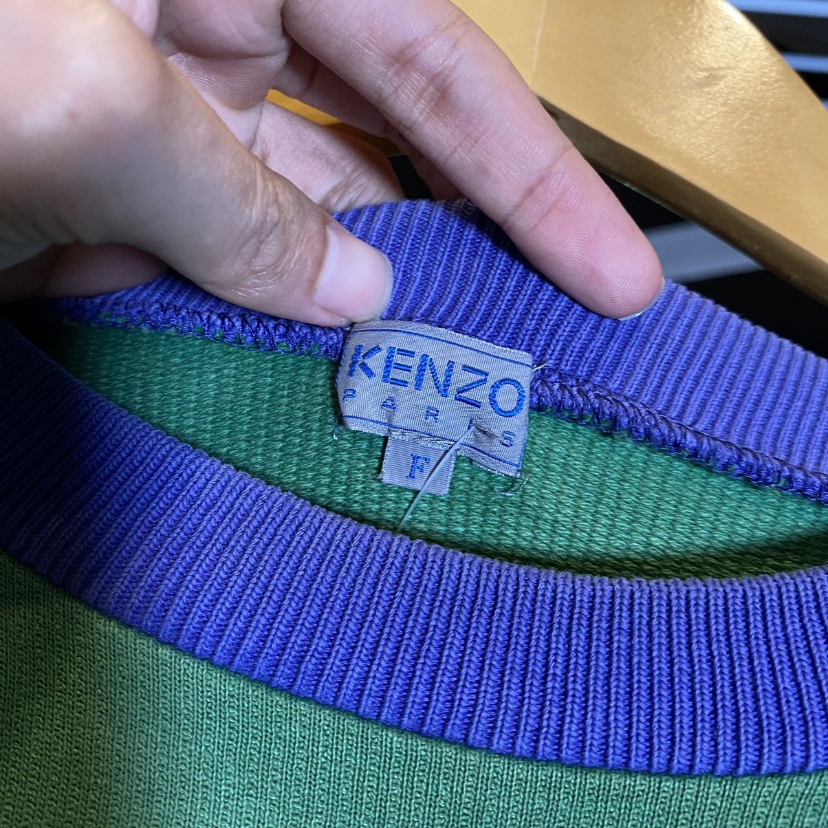 Kenzo Nice! Kenzo Paris Homme Crewneck Sweatshirt Big Logo Size US XL / EU 56 / 4 - 7 Thumbnail