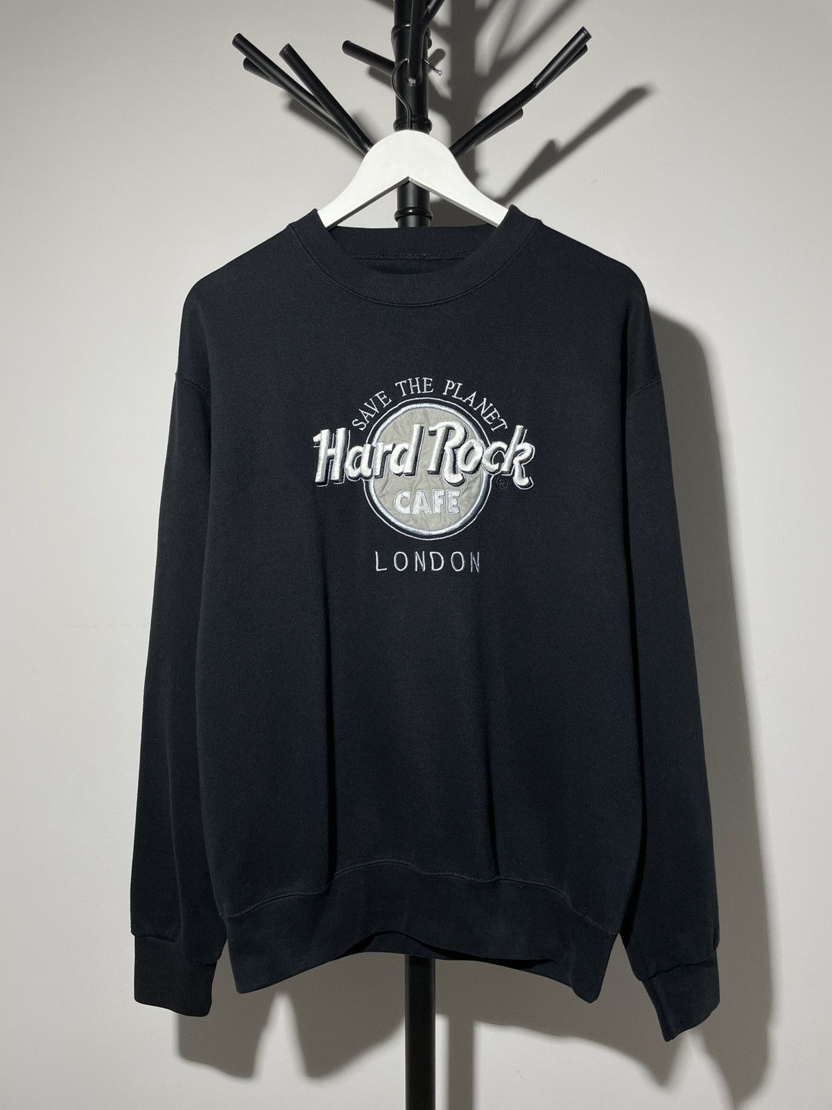 Hard Rock Cafe × Vintage Vintage Hard Rock Cafe London Sweatshirt Size US M / EU 48-50 / 2 - 1 Thumbnail