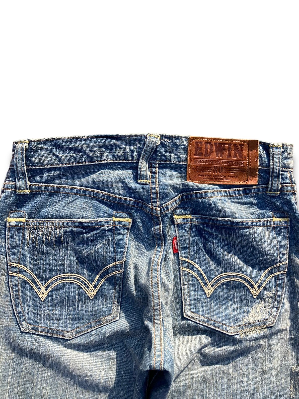 Edwin Vintage Y2K Edwin Straight Kaihara Jeans Size US 30 / EU 46 - 8 Thumbnail