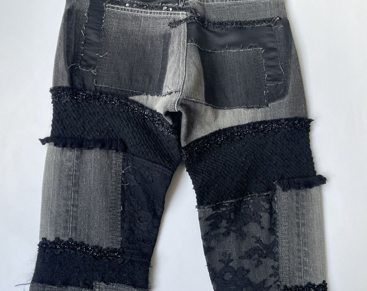 Comme des Garcons A/W 14 Distressed Patchwork Jeans Size 28" / US 6 / IT 42 - 16 Thumbnail