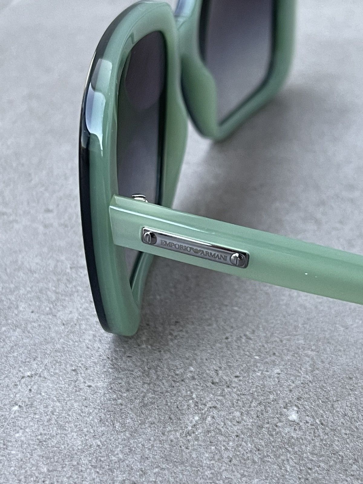 Emporio Armani Emporio Armani EA4007 5045/8G Green Black 3D Sunglasses Size ONE SIZE - 7 Thumbnail