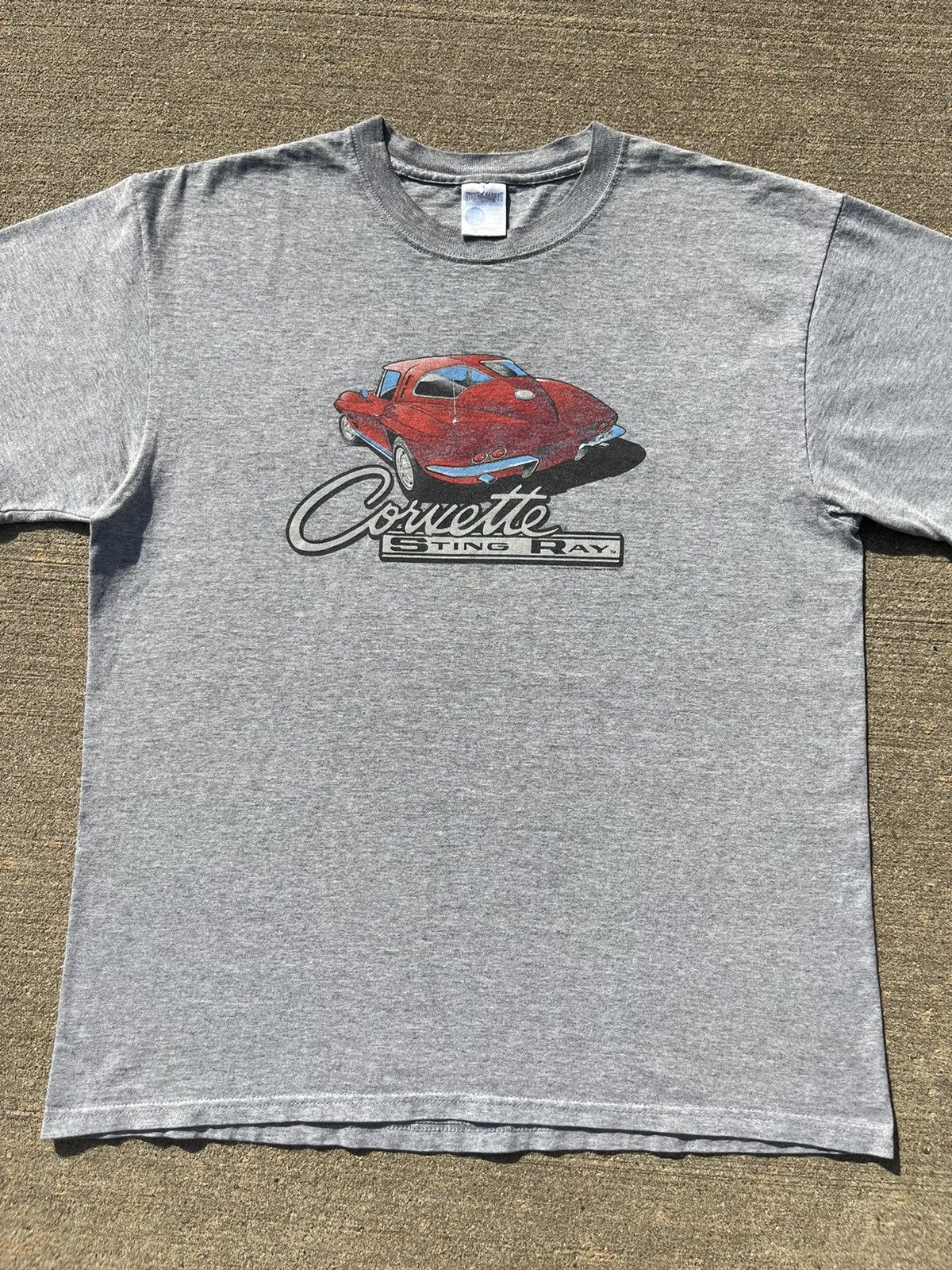 Band Tees × Chevrolet × Vintage VINTAGE Y2K CORVETTE “STING RAY” T-SHIRT Size US L / EU 52-54 / 3 - 4 Thumbnail