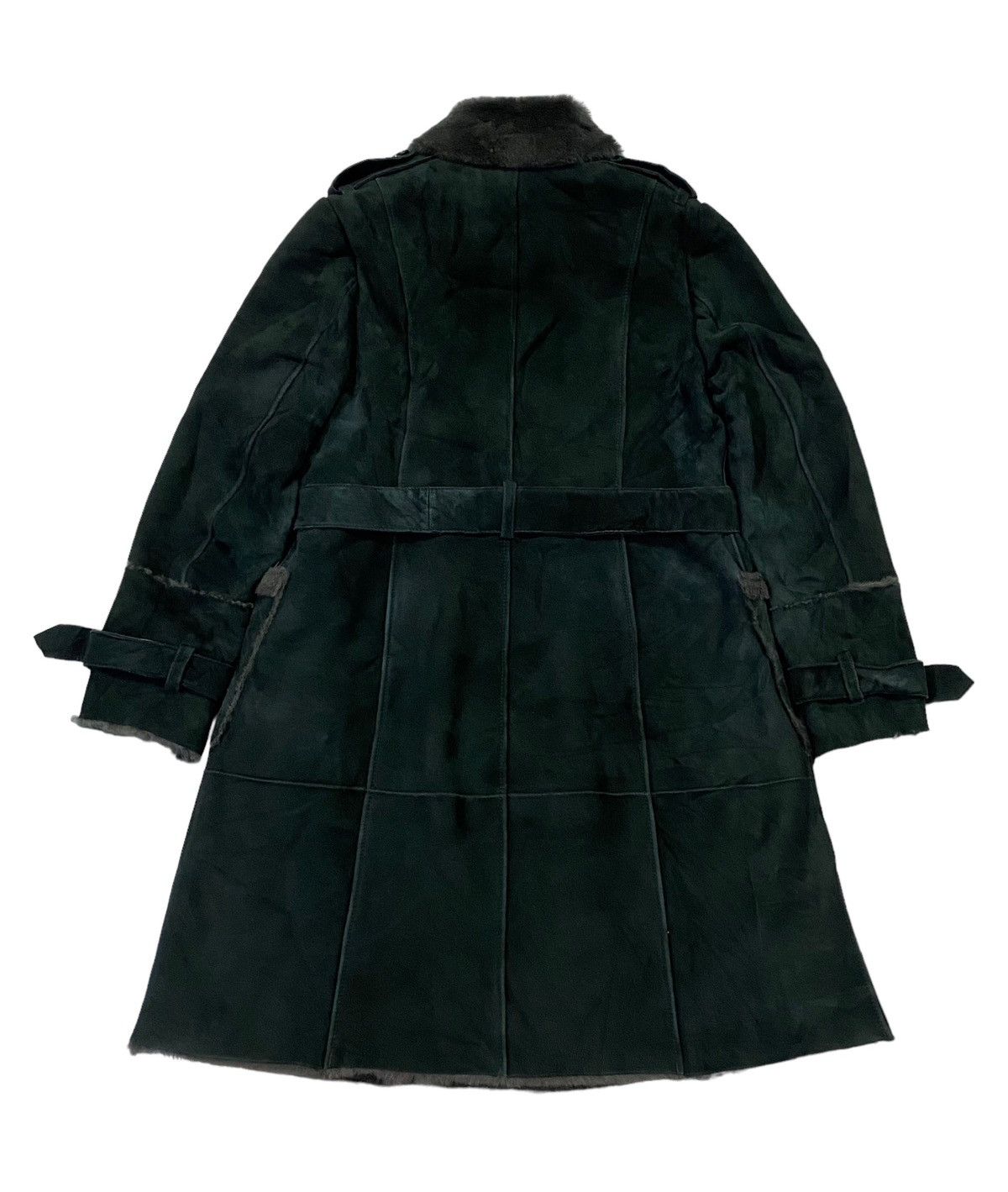 Balmain Balmain Suede Long Coats Size M / US 6-8 / IT 42-44 - 3 Thumbnail