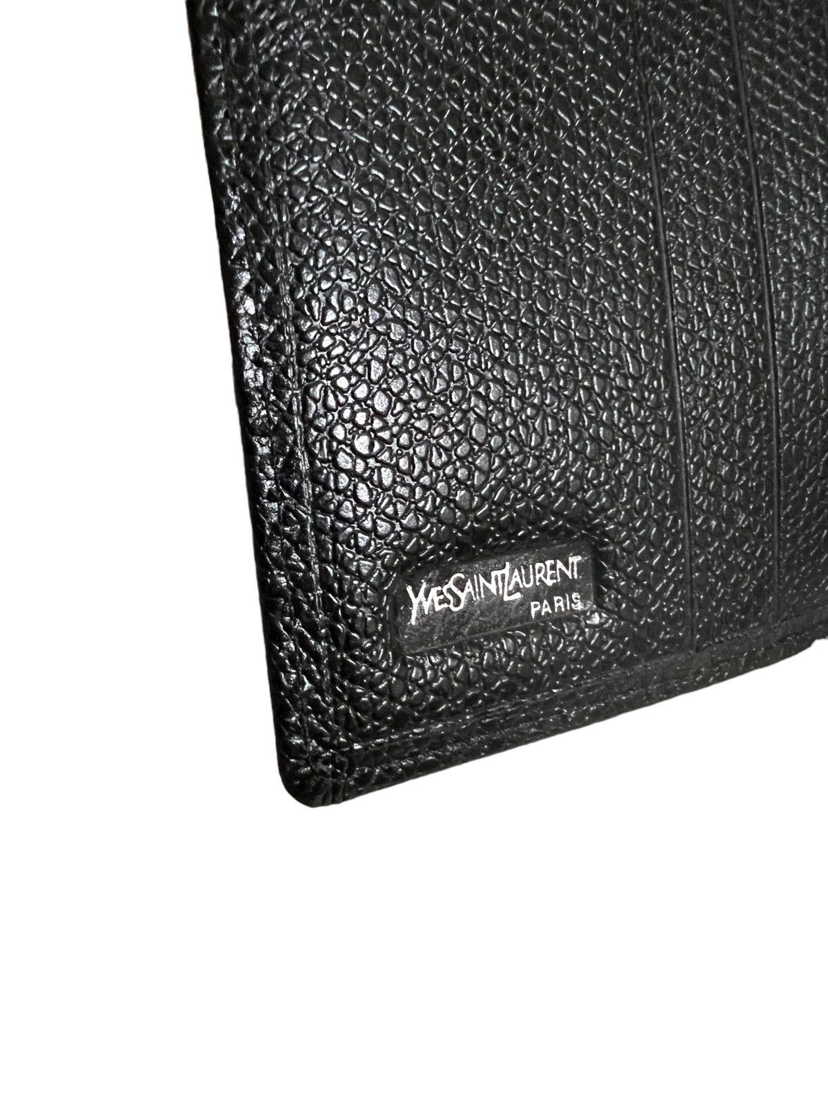 Yves Saint Laurent Yves Saint Lauren Paris Bifold Minimal Leather Long Wallets Size ONE SIZE - 10 Thumbnail