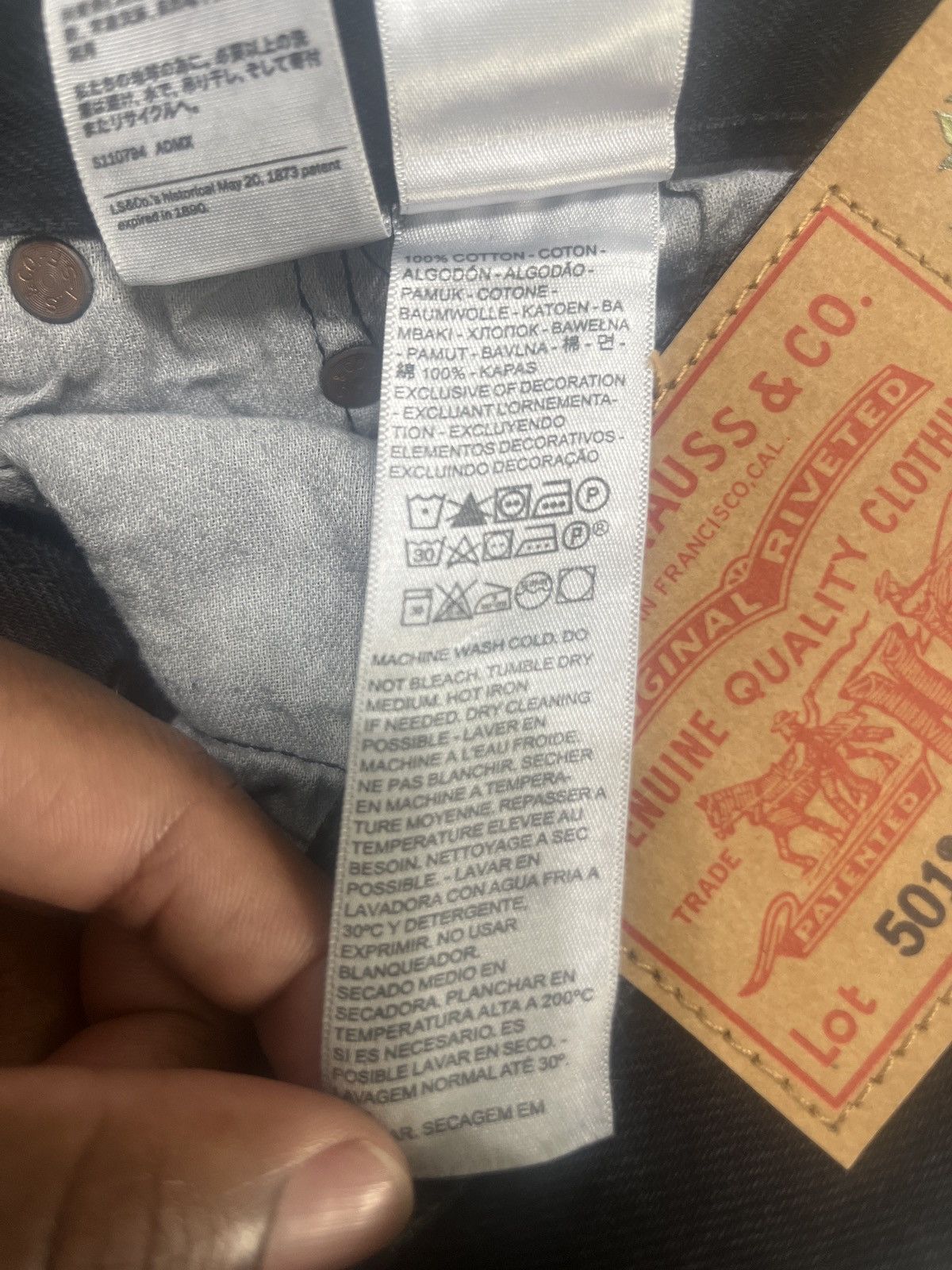 Levi's DENIM TEARS x Levi Size US 30 / EU 46 - 7 Thumbnail