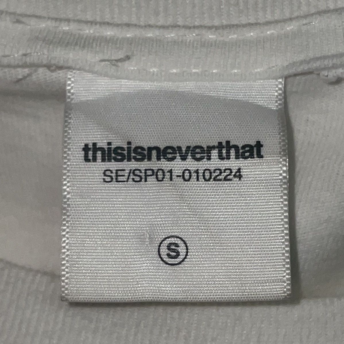 thisisneverthat THIS IS NEVER THAT LONG SLEEVE TSHIRT Size US S / EU 44-46 / 1 - 6 Thumbnail