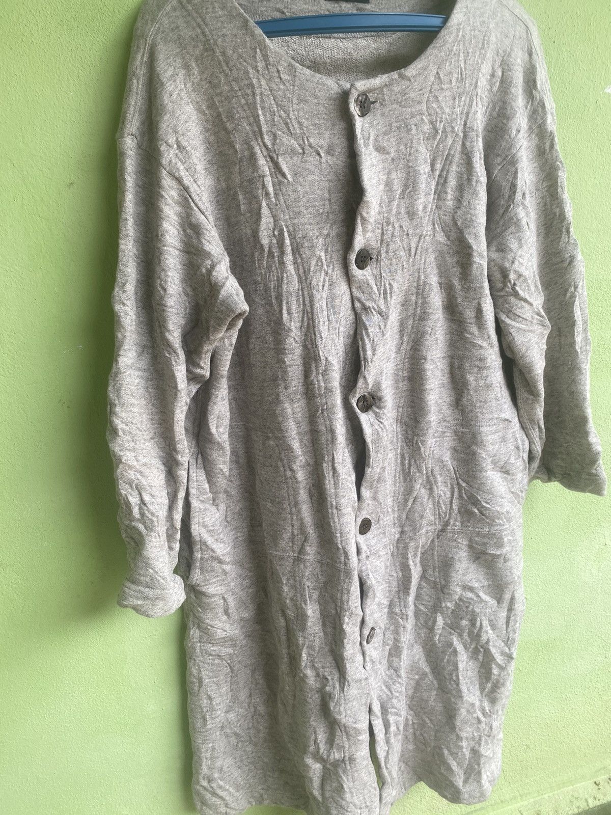Issey Miyake ISSEY MIYAKE PLANTATION LONG CARDIGAN SWEATER JACKET Size US M / EU 48-50 / 2 - 3 Thumbnail