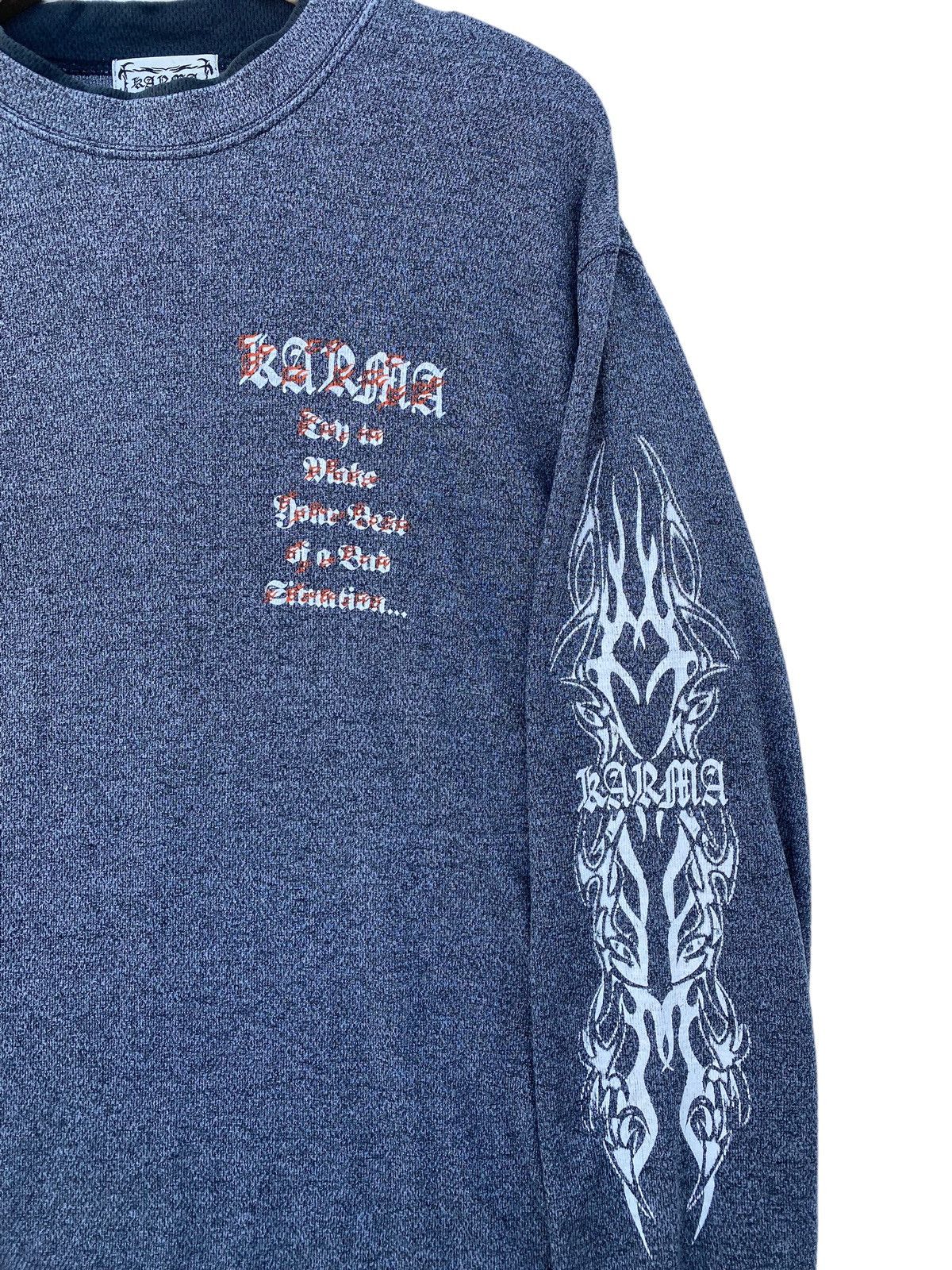Japanese Brand × Seditionaries Karma Mantra Long Sleeves Shirt Size US L / EU 52-54 / 3 - 4 Thumbnail