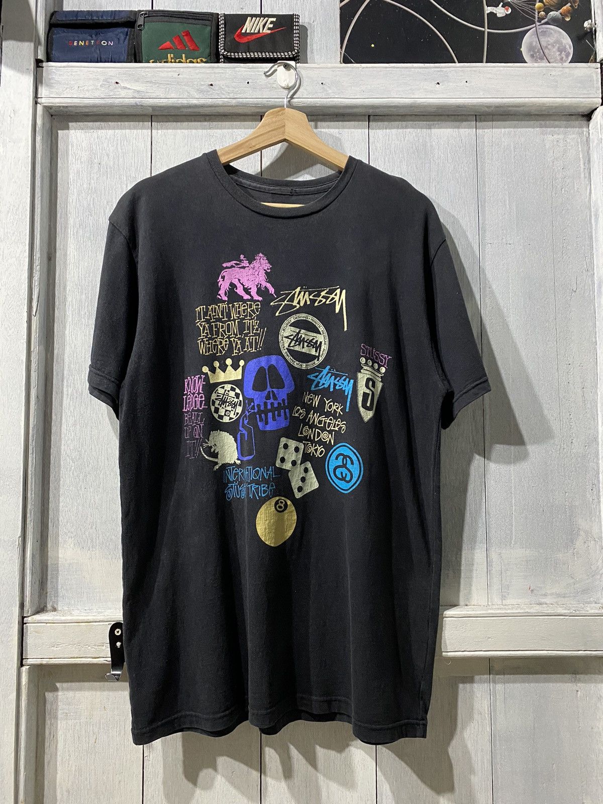 Stussy × Vintage Vintage Stussy Tshirt Size US L / EU 52-54 / 3 - 1 Thumbnail