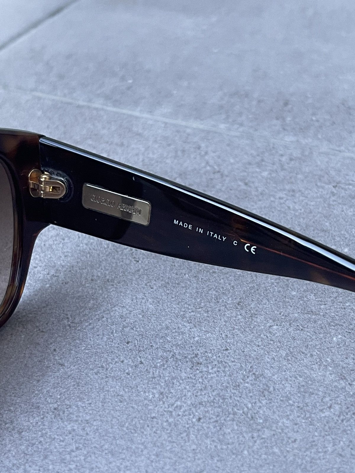 Emporio Armani Giorgio Armani AR8014-B 5026/13 Brown Crystal Sunglasses Size ONE SIZE - 10 Thumbnail