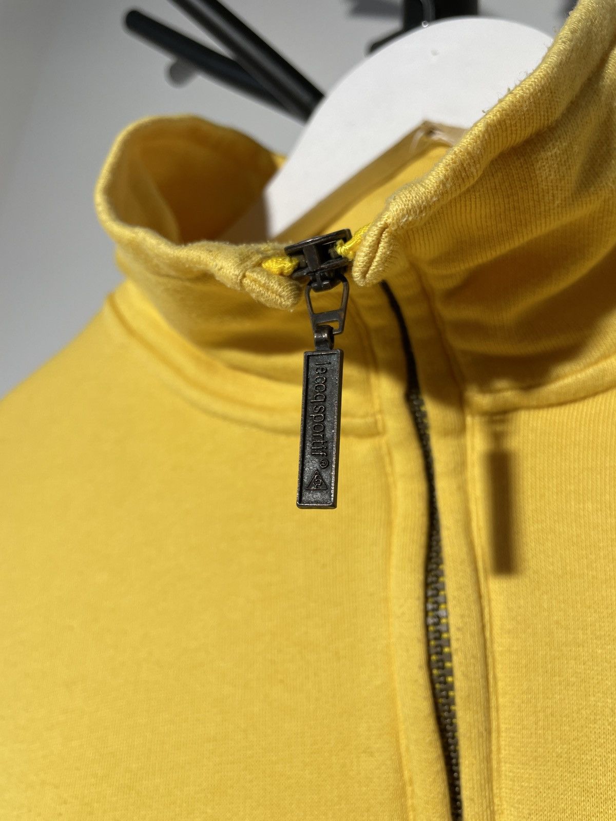 Le Coq Sportif × Vintage Vintage Y2K Le Coq Sportif Big Logo Pullover Size US XL / EU 56 / 4 - 3 Thumbnail