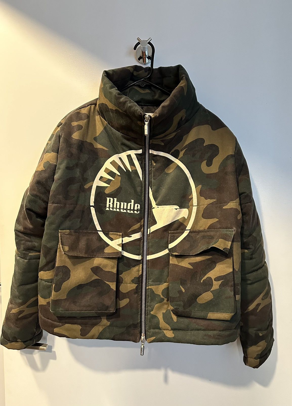 Rhude Rhude Camo Puffer Size US M / EU 48-50 / 2 - 5 Thumbnail