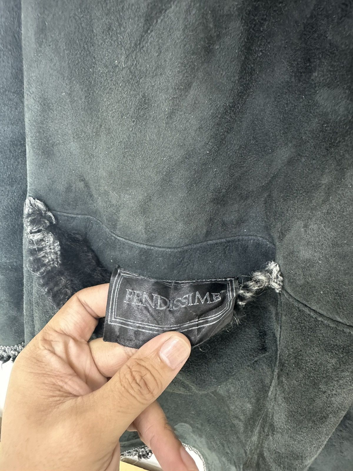 Fendi Vintage Fendissime By Karl Lagerfeld Shearling Sheep Skin Size M / US 6-8 / IT 42-44 - 3 Thumbnail