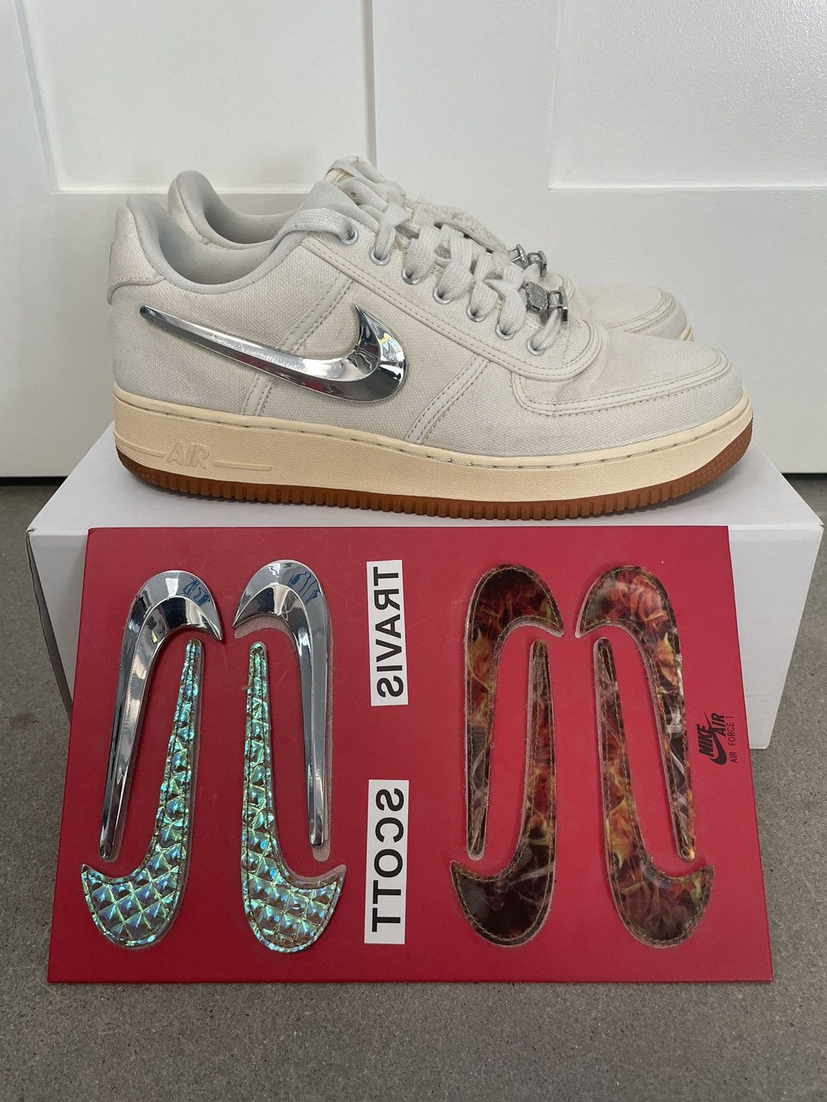 Nike Air Force 1 Low Travis Scott Sail