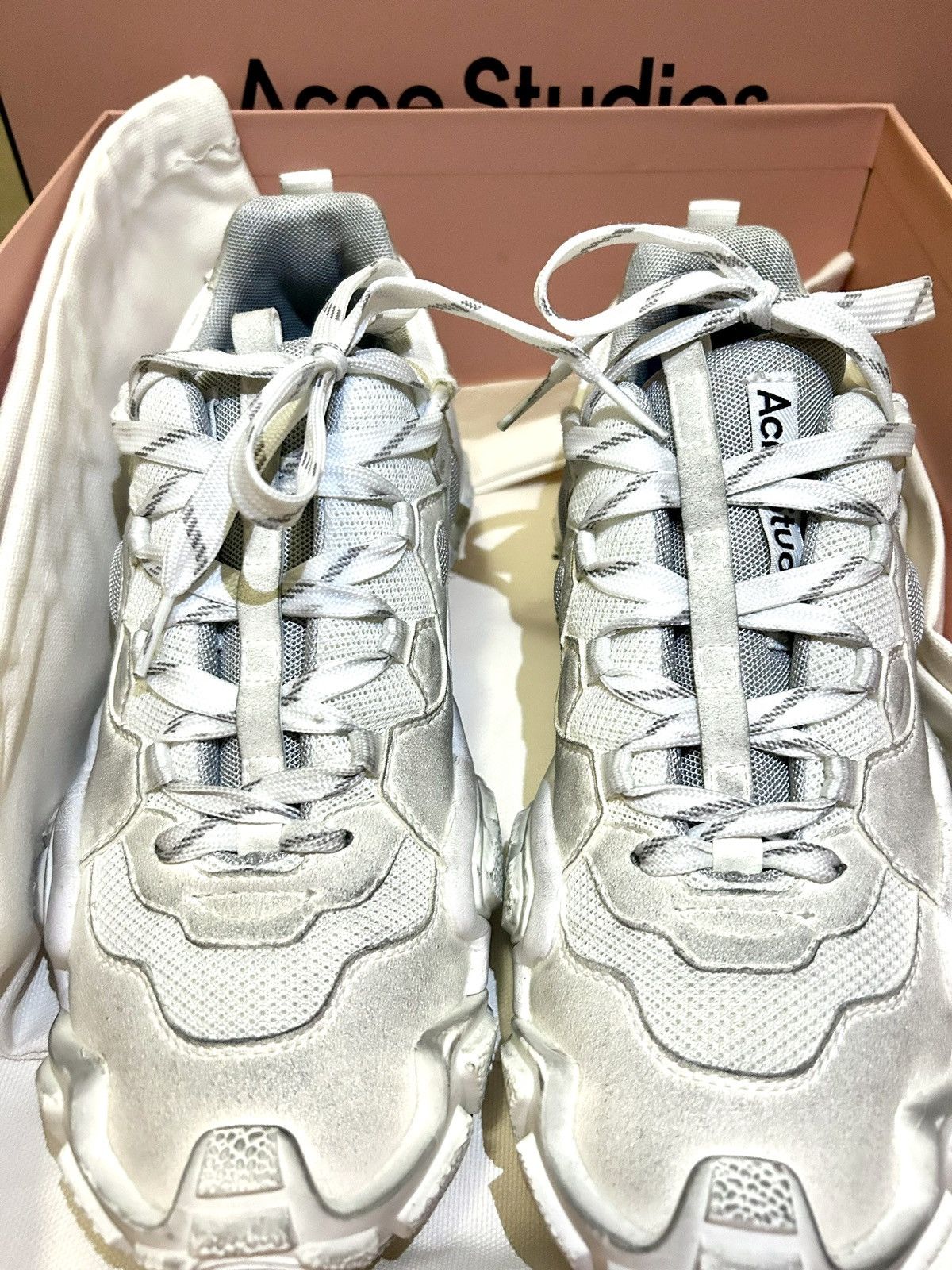 Acne Studios ACNE STUDIO Bolzter Tumbled M Sneaker | Grailed