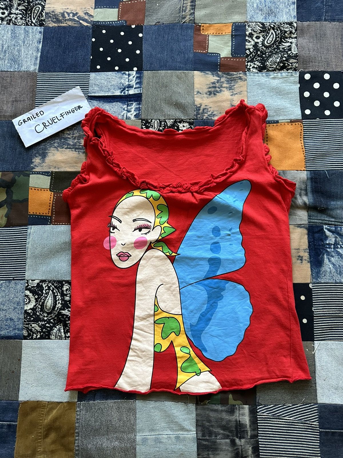 Other Unknown Sleeveless Nice Design Fairy Art Size M / US 6-8 / IT 42-44 - 1 Thumbnail