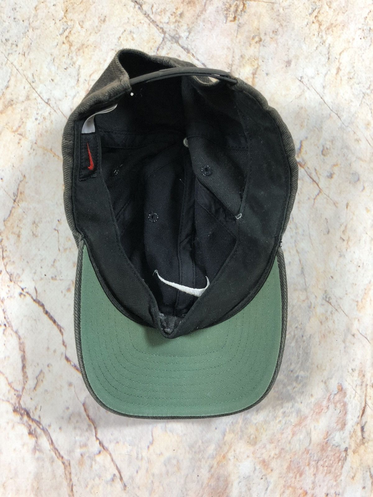 Nike × Vintage Nike vintage blue logo cap Size ONE SIZE - 5 Thumbnail