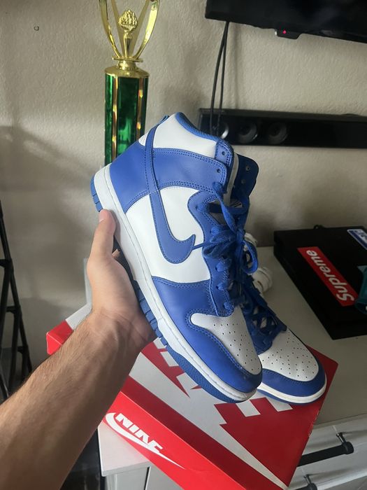 dunk high game royal blue
