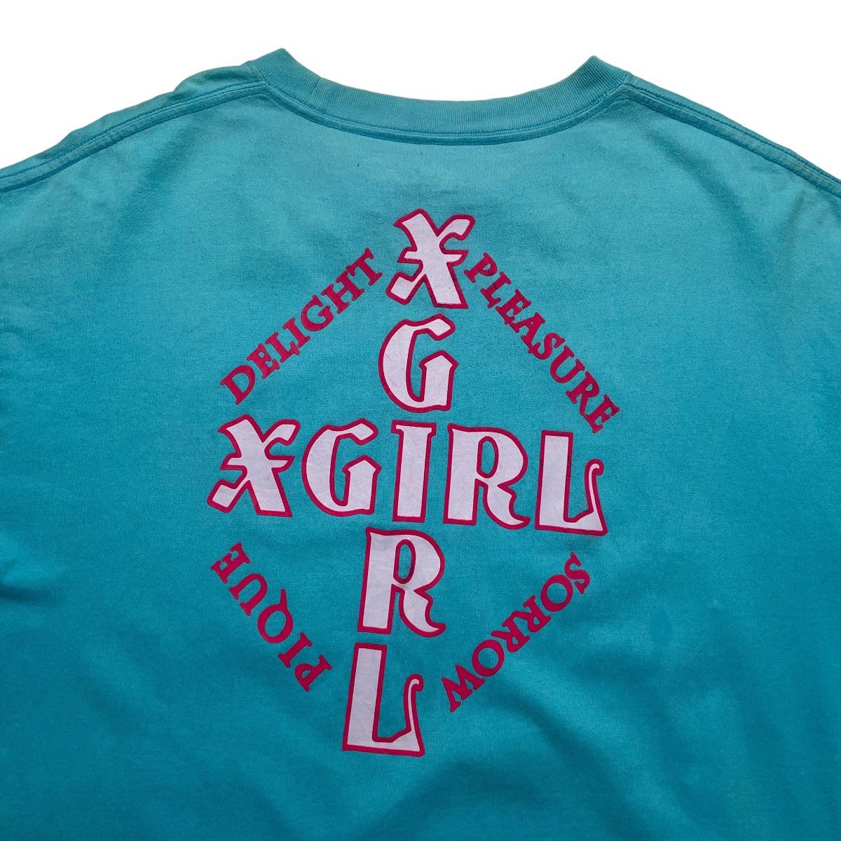Hysteric Glamour 🇯🇵 X-GIRL KIM GORDON SONIC YOUTH CROSS WORDING TSHIRT Size M / US 6-8 / IT 42-44 - 7 Thumbnail