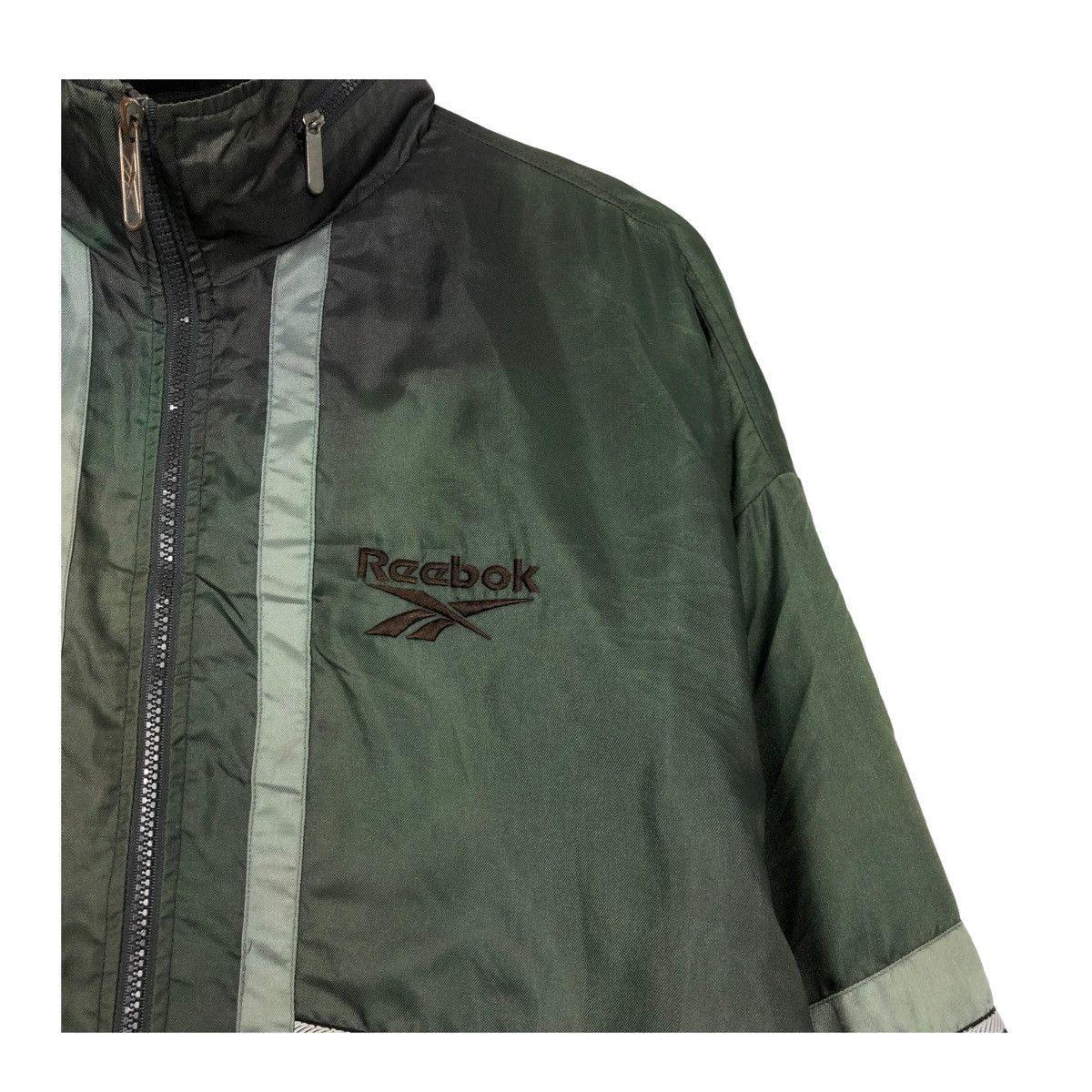 Reebok × Vintage 💥90s REEBOK VINTAGE SUNFADED WINDBREAKER JACKET Size US L / EU 52-54 / 3 - 6 Thumbnail