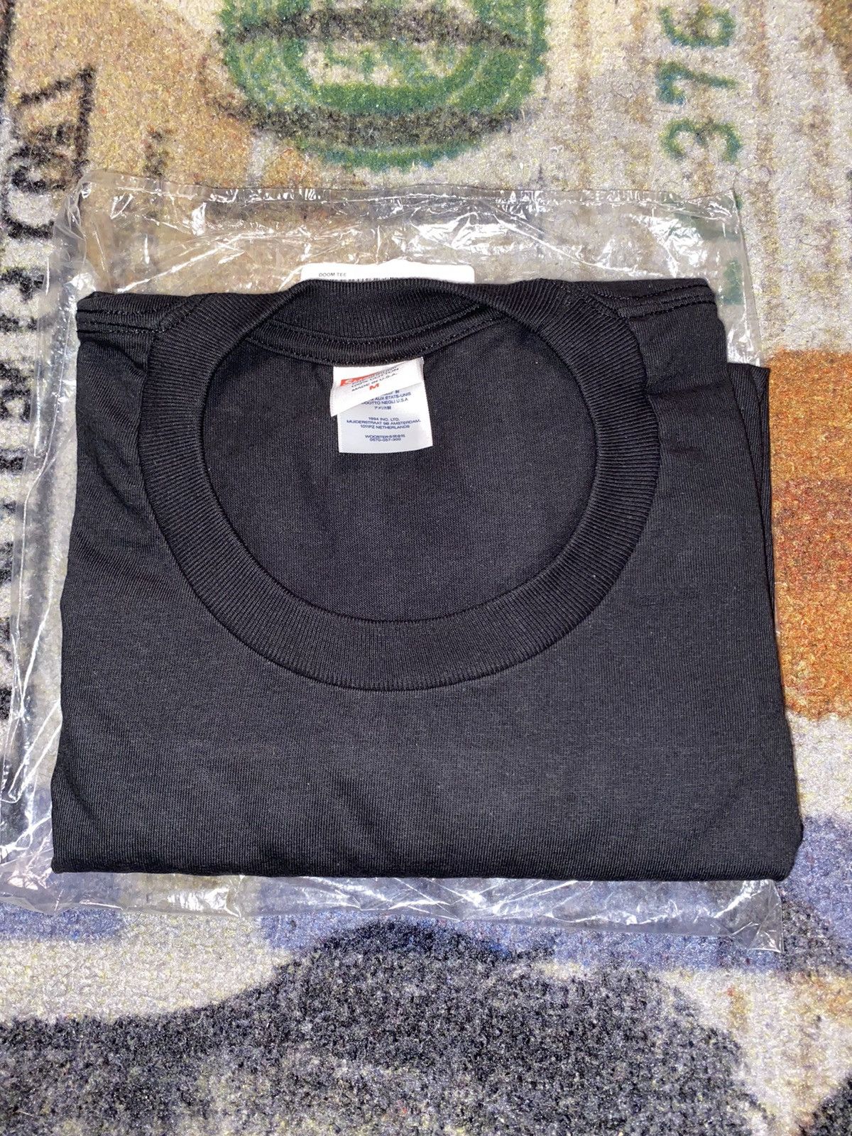 MF Doom × Supreme Supreme MF Doom Tee Black Size US M / EU 48-50 / 2 - 2 Thumbnail