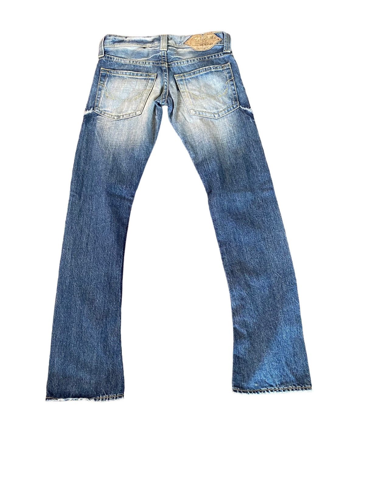 Hysteric Glamour 🔥RARE🔥Vintage Rodeo Crowns Flare Distressed Denim 29 Size 29" - 2 Thumbnail