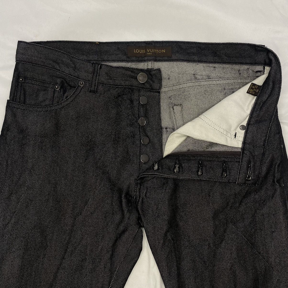 Louis Vuitton Louis Vuitton Wool Denim Jeans Size 30" / US 8 / IT 44 - 6 Thumbnail