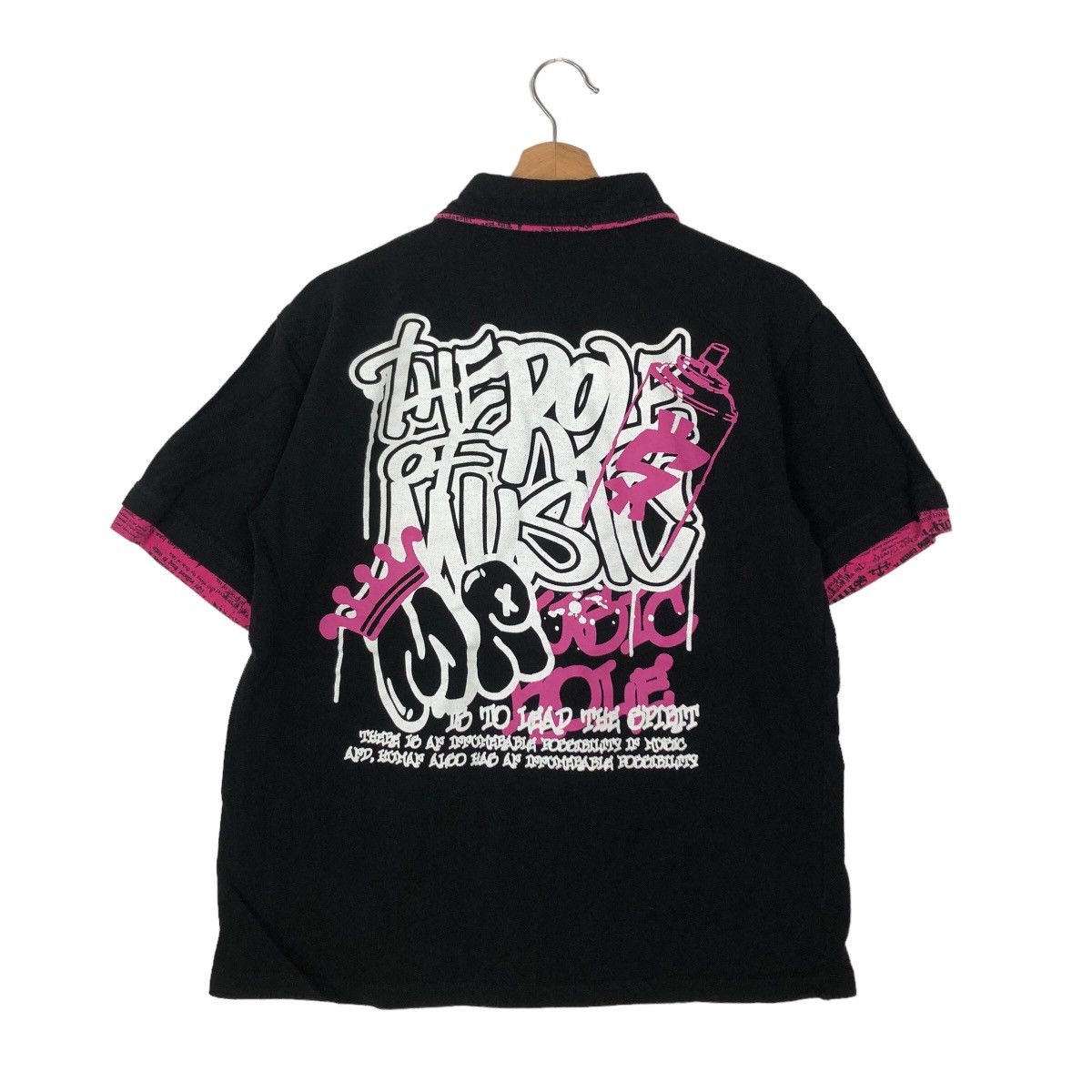 Japanese Brand VINTAGE SORRIDERE COLLAR BIG LOGO HYSTERIC GLAMOUR Size US L / EU 52-54 / 3 - 1 Thumbnail