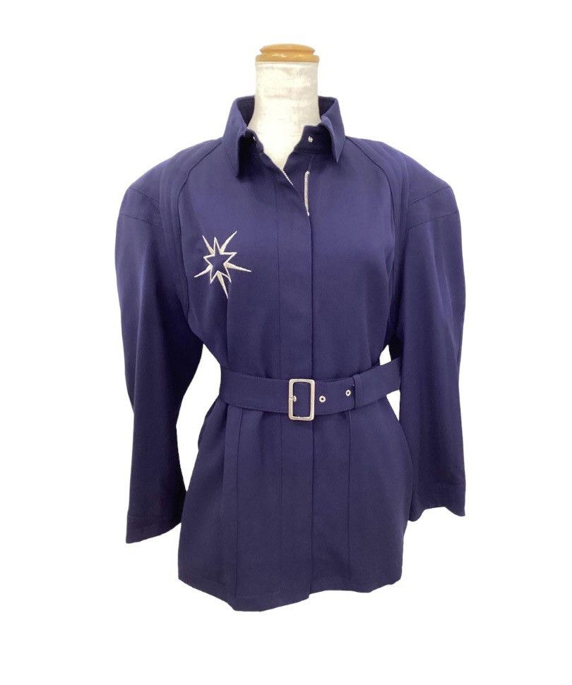 Mugler Vintage Thierry Mugler Rare Iconic Wool Jacket Size L / US 10 / IT 46 - 1 Thumbnail