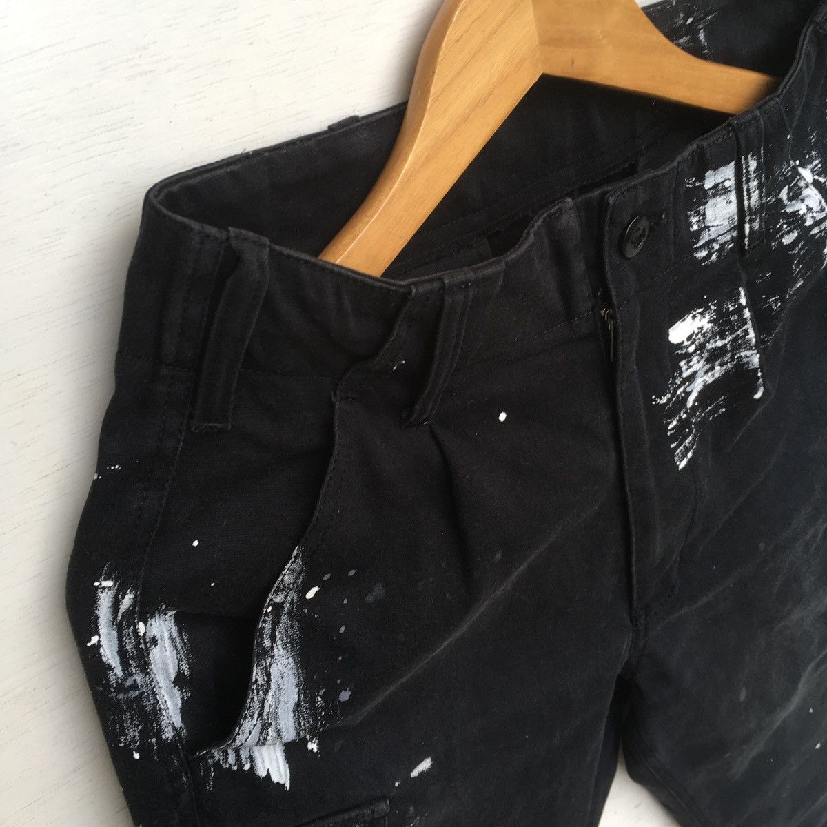Designer × Japanese Brand LASTDROP ‼️ Masafumi Create World M.C.W. Painter Cargo Pants Size US 26 / EU 42 - 12 Thumbnail