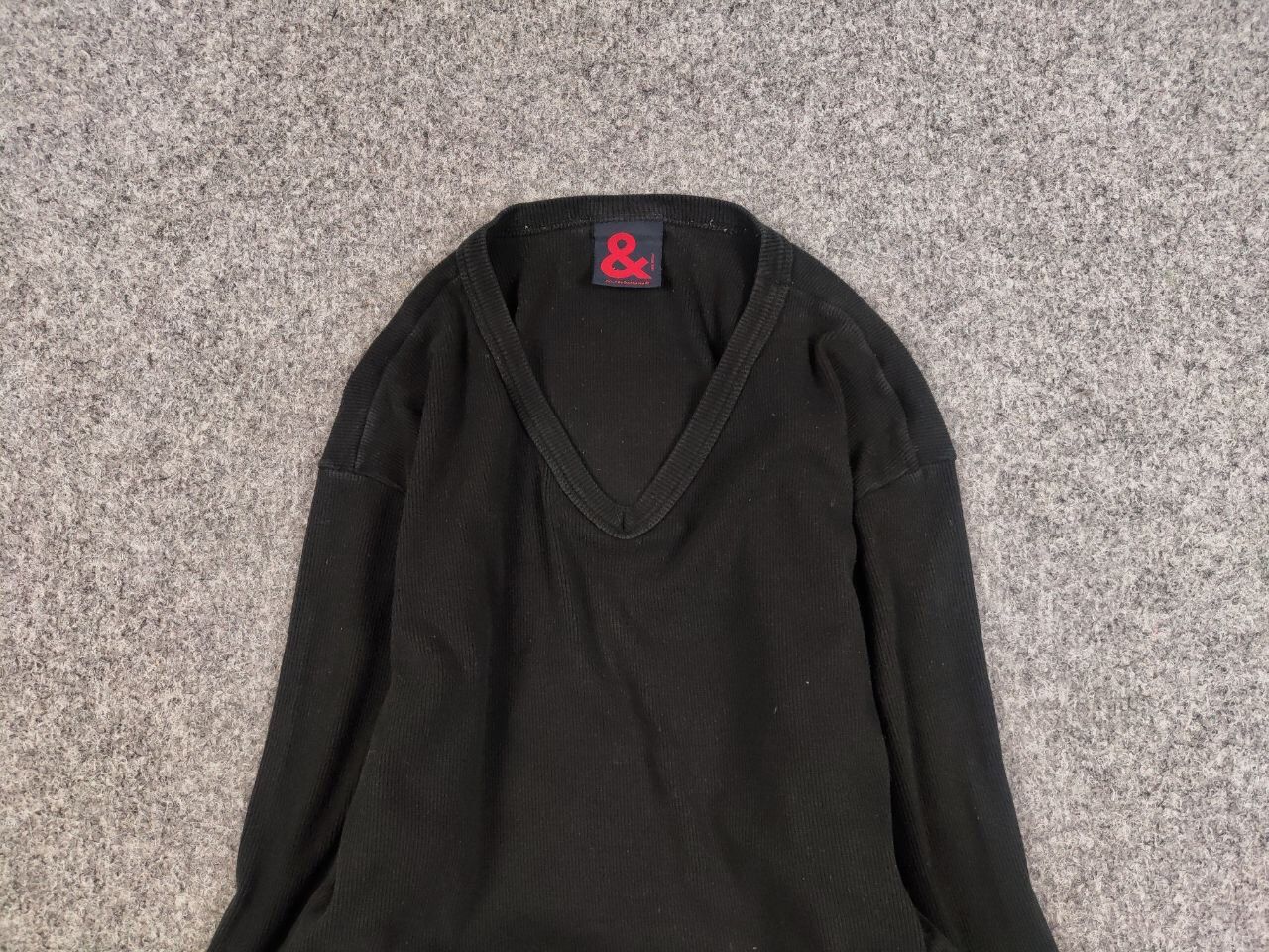 Dolce & Gabbana Vintage 90's Dolce & Gabbana long sleeve black Men's ribbed Size US L / EU 52-54 / 3 - 8 Thumbnail