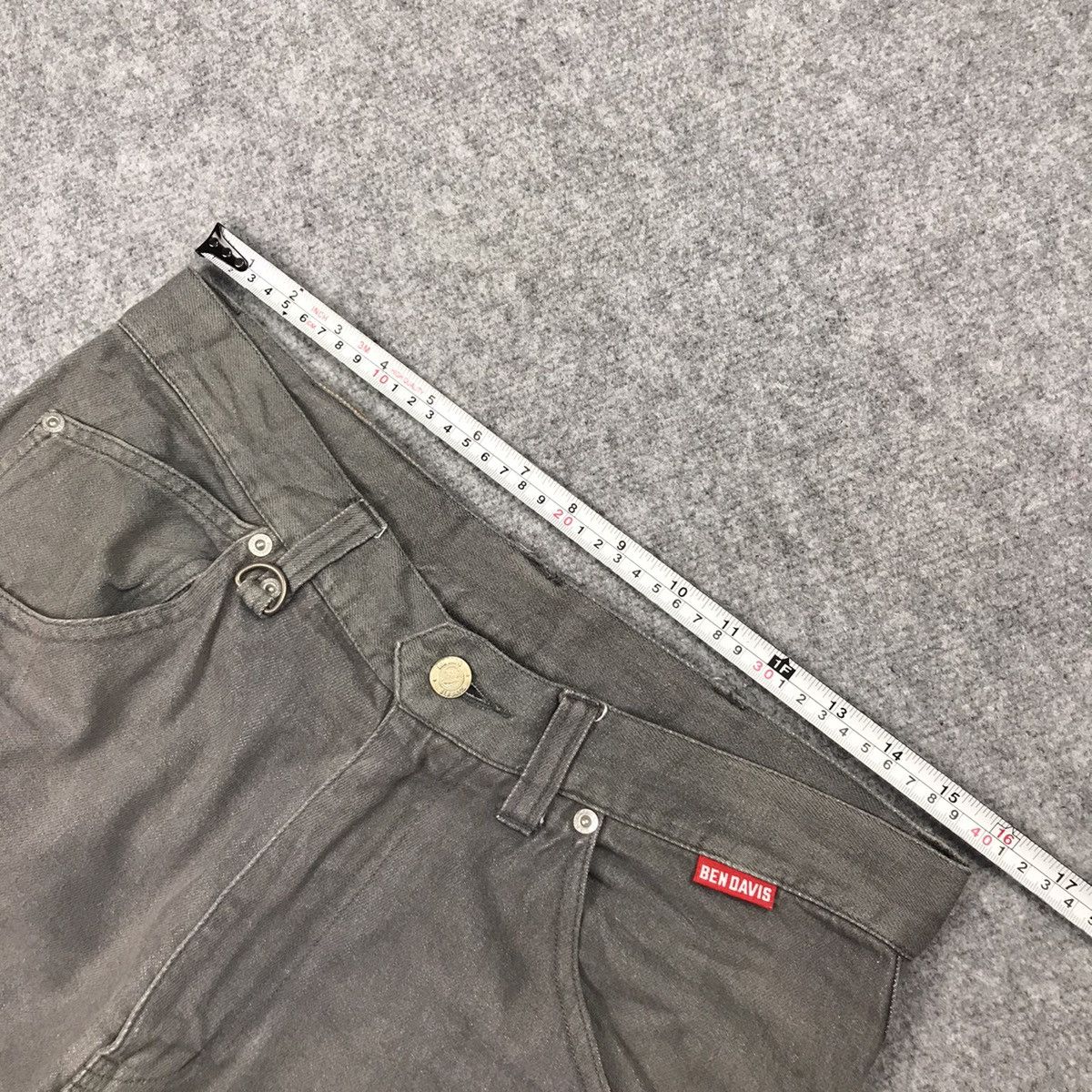 Ben Davis BAGGY BEN DAVIS GRAY PANTS Size US 30 / EU 46 - 17 Thumbnail