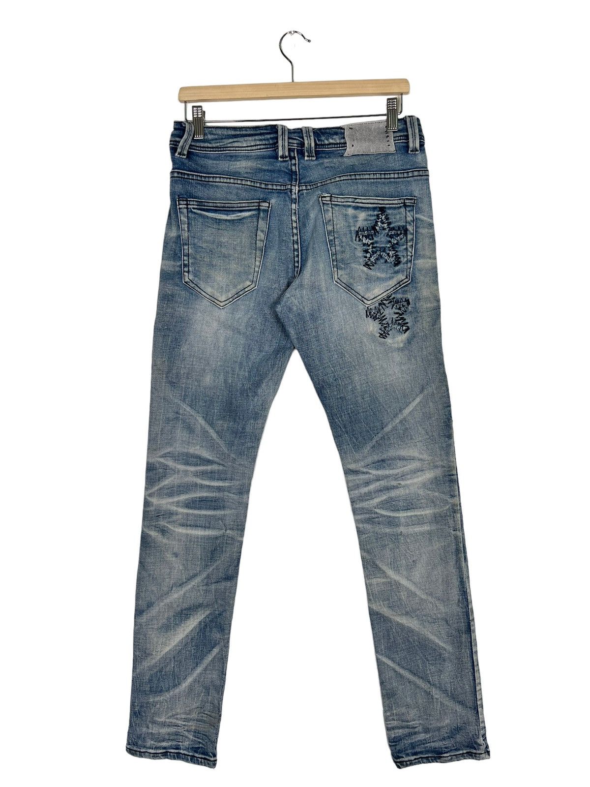 If Six Was Nine 🔥 DYED SCORPION SLIM FIT DENIM Size US 32 / EU 48 - 5 Thumbnail