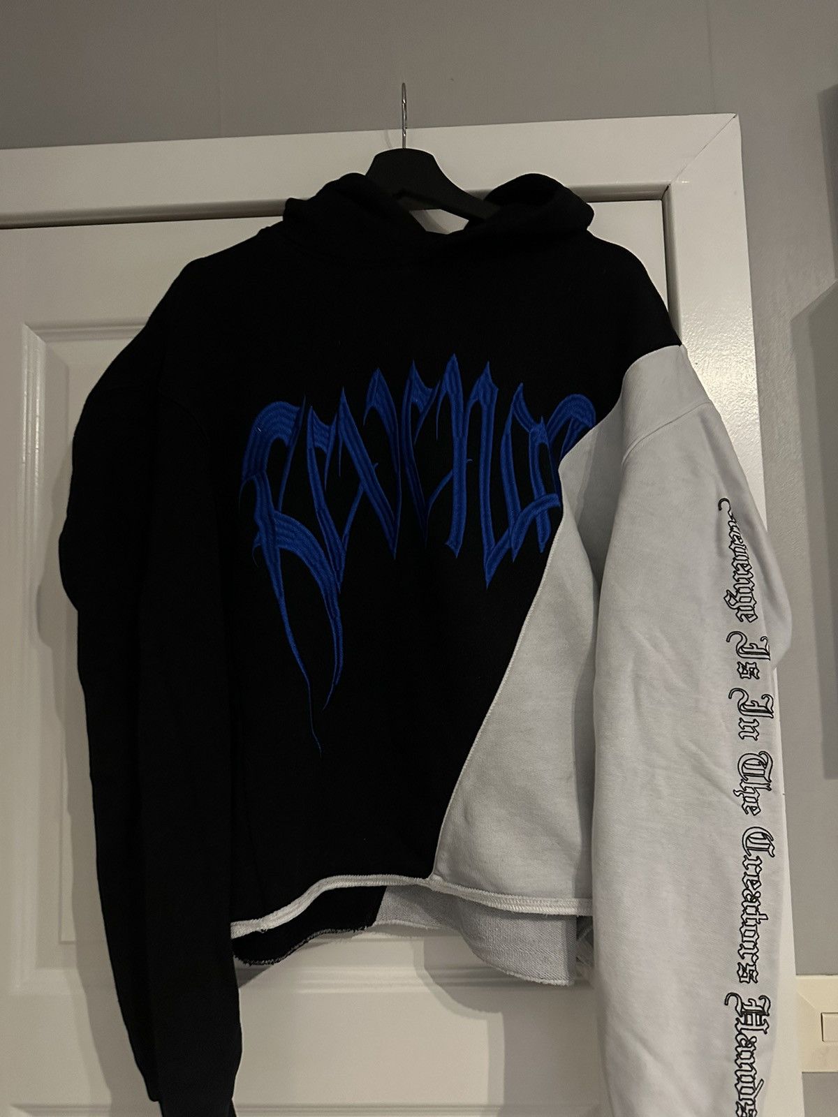 Revenge 2025 split hoodie