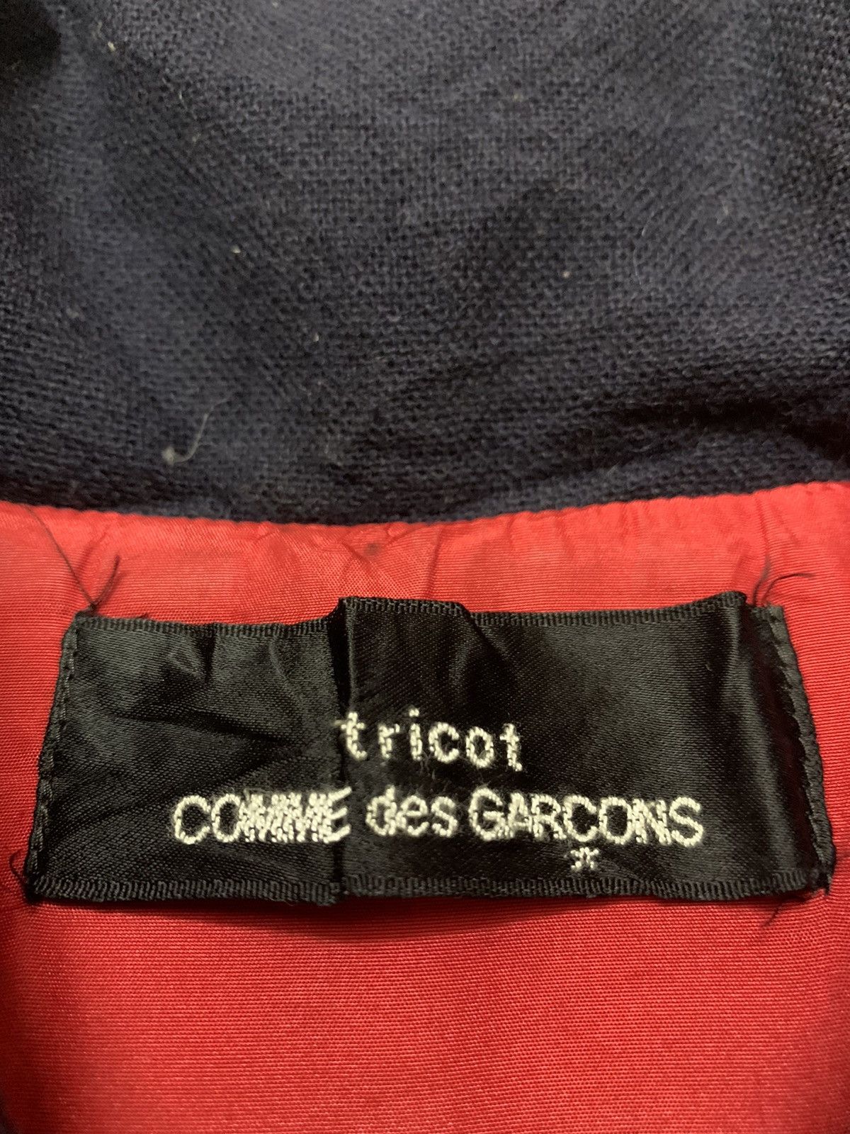 Comme des Garcons Archive 99 CDG Tricot Wool Puffer Down Feather Jacket Size US M / EU 48-50 / 2 - 5 Thumbnail