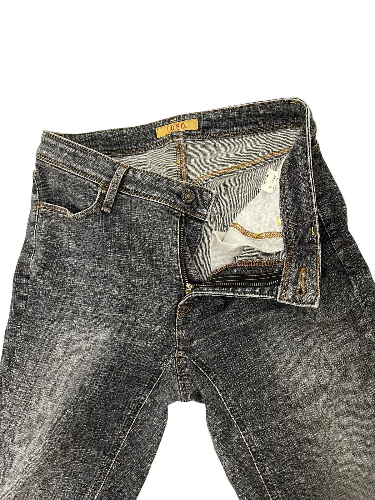 Japanese Brand Flare Jeans Ideo Japan Distress Stretch Boot Cut 6🟦1 Size US 31 - 10 Thumbnail