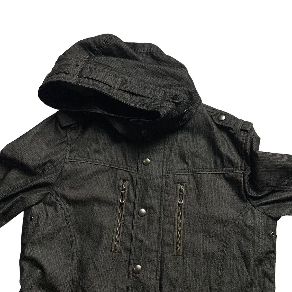 If Six Was Nine × Japanese Brand × Le Grande Bleu (L.G.B.) 🇯🇵 MALE & CO MULTIPOCKET PUNK GOTHIC JACKET Size US M / EU 48-50 / 2 - 8 Thumbnail