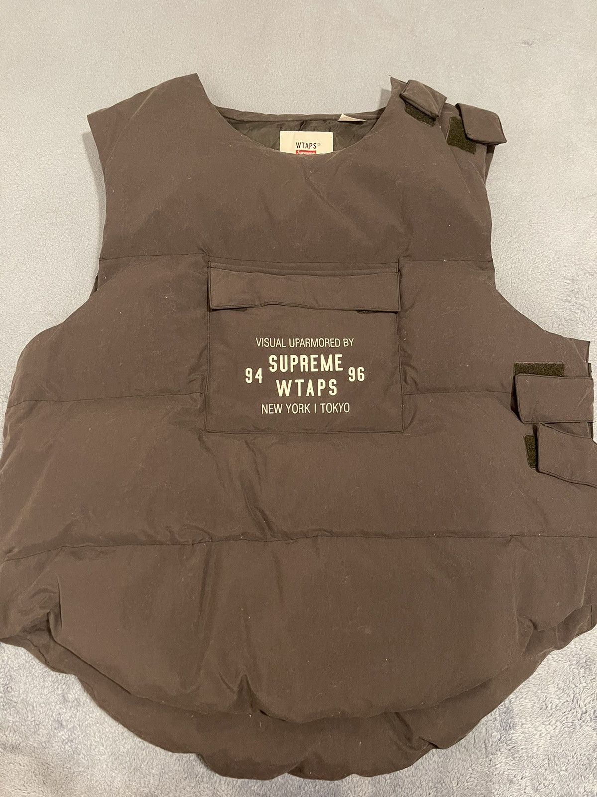 Supreme x WTAPS Tactical Down Vest