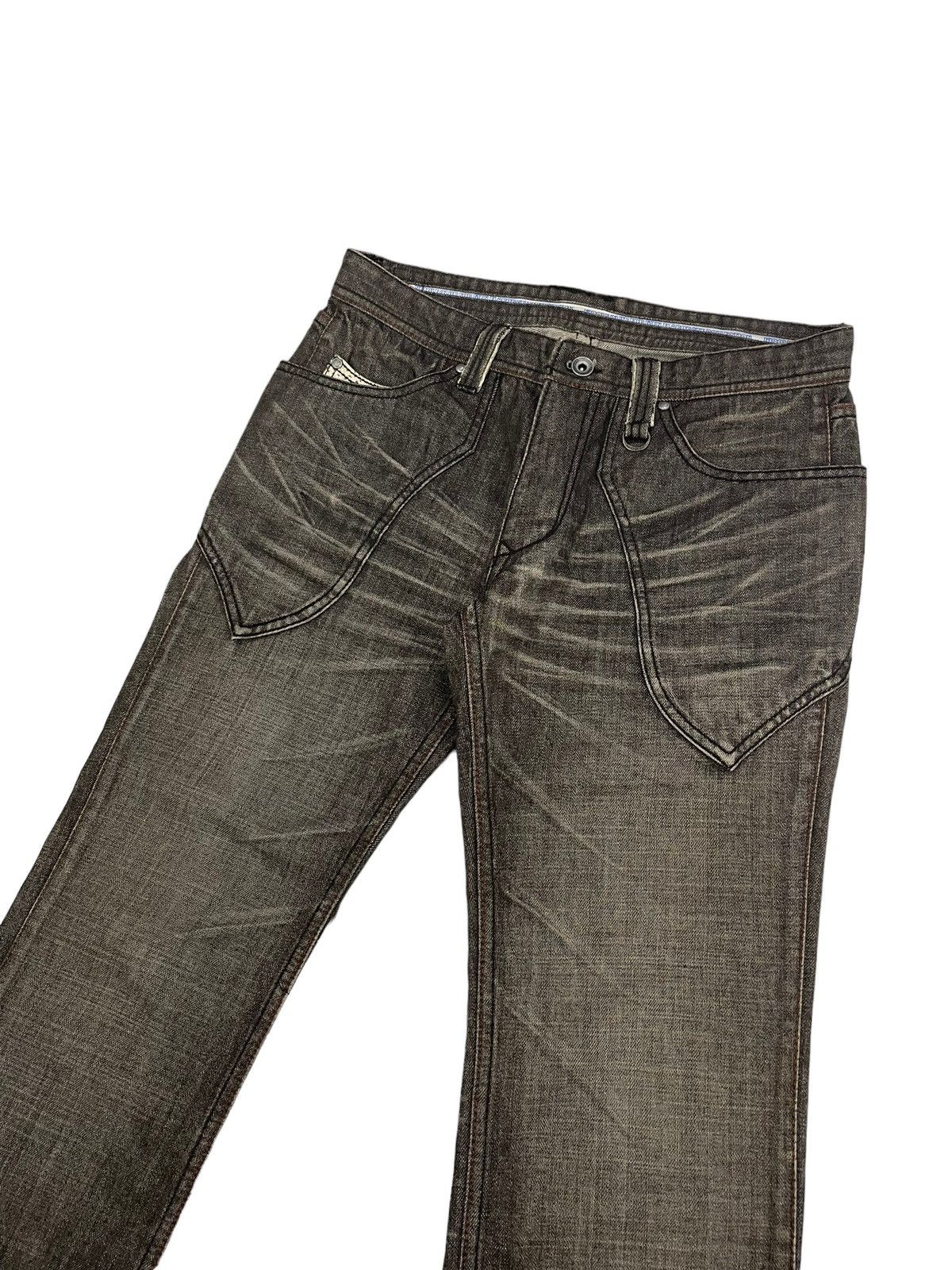 Tornado Mart Vintage Nicole Club For Men Japan Flare Jeans Size US 30 / EU 46 - 4 Thumbnail